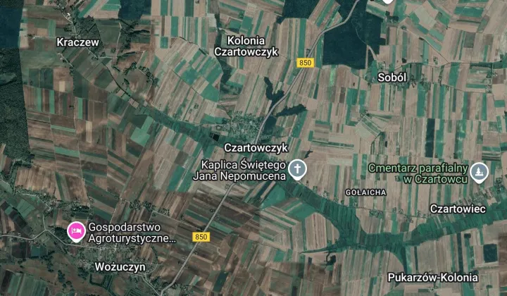 Działka rolna Czartowczyk