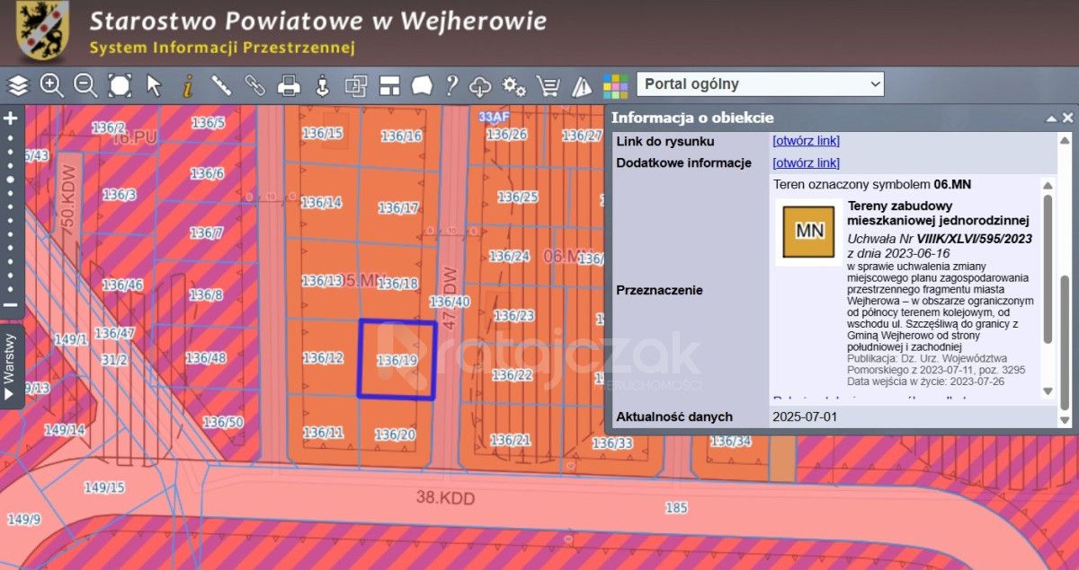 Działka budowlana Wejherowo, ul. Wejherowska. Zdjęcie 9