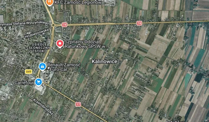 Działka budowlana Kalinowice