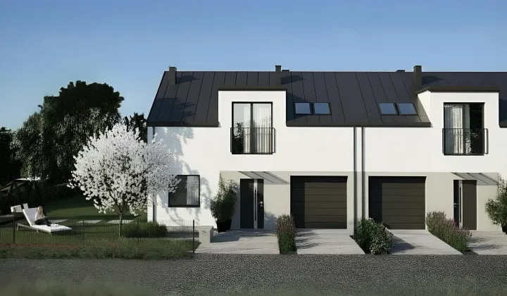 bliźniak, 5 pokoi Baniocha, ul. Dębowa