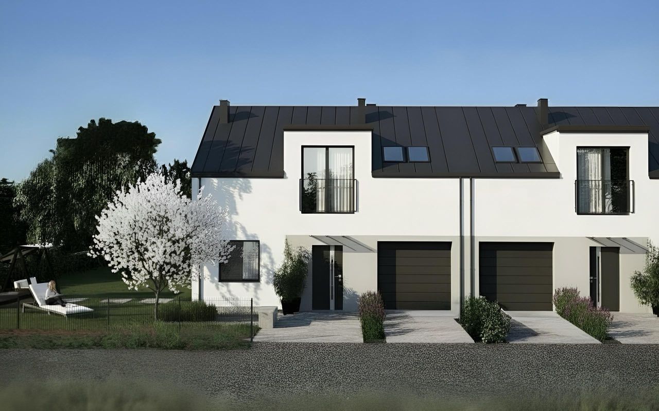 bliźniak, 5 pokoi Baniocha, ul. Dębowa