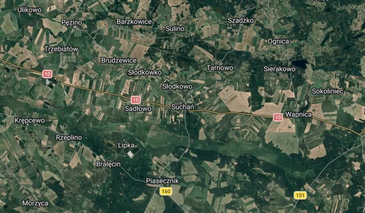 Działka budowlana Suchań