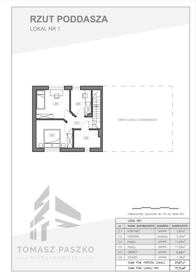 bliźniak, 4 pokoje Miszewko, ul. Admirała Andrzeja Karwety. Zdjęcie 10