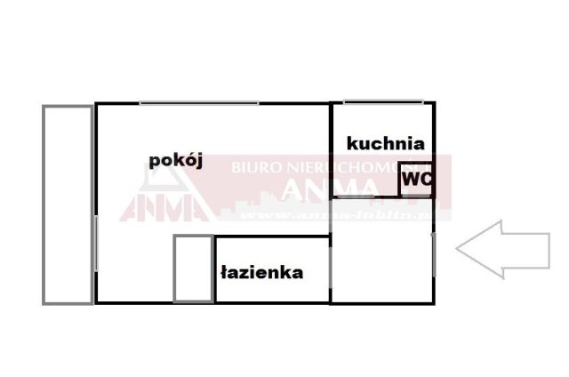 Mieszkanie 1-pokojowe Lublin Bronowice, ul. Pogodna. Zdjęcie 12