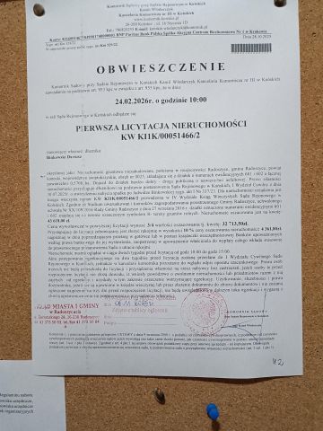 Działka rekreacyjna Radoszyce, ul. Piotrkowska. Zdjęcie 1
