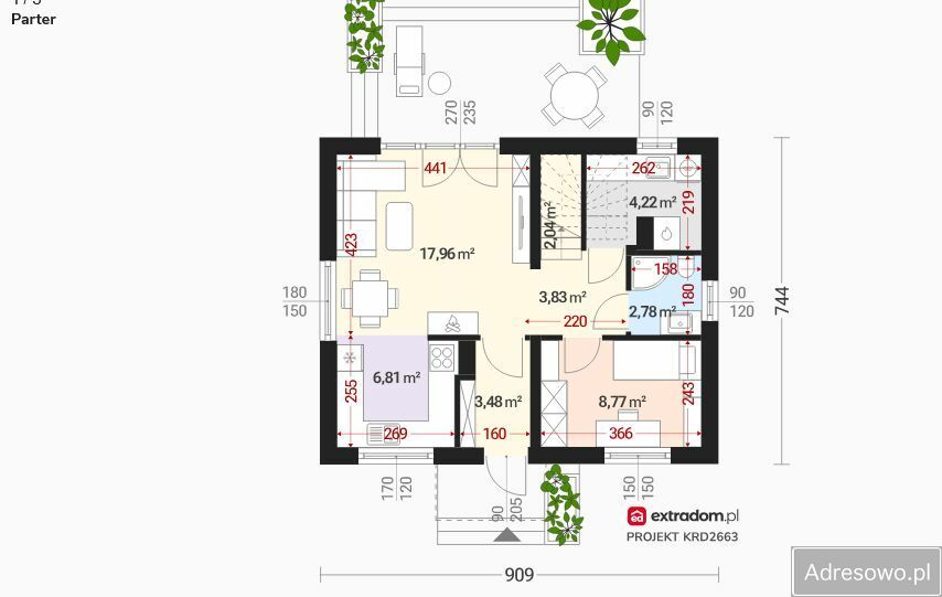 dom wolnostojący, 5 pokoi Łęcze. Zdjęcie 9