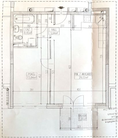 Mieszkanie 2-pokojowe Warszawa Natolin, ul. Na Uboczu. Zdjęcie 9