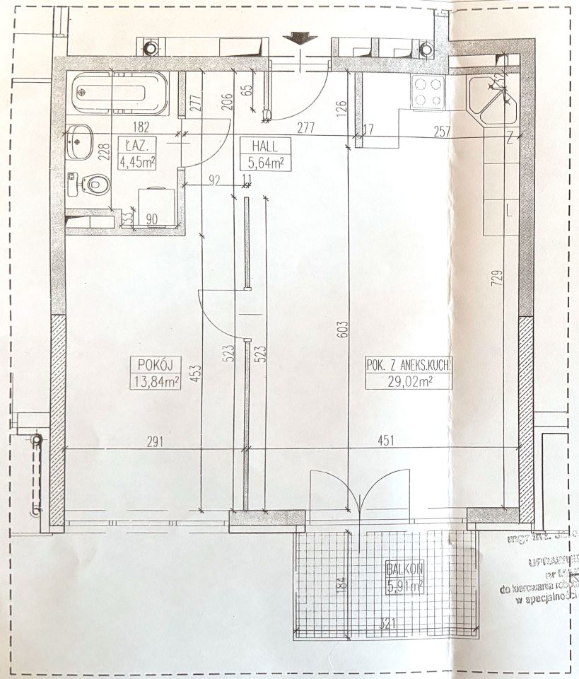 Mieszkanie 2-pokojowe Warszawa Natolin, ul. Na Uboczu. Zdjęcie 9