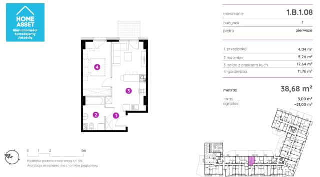 Mieszkanie 2-pokojowe Gdańsk, ul. Kartuska. Zdjęcie 7