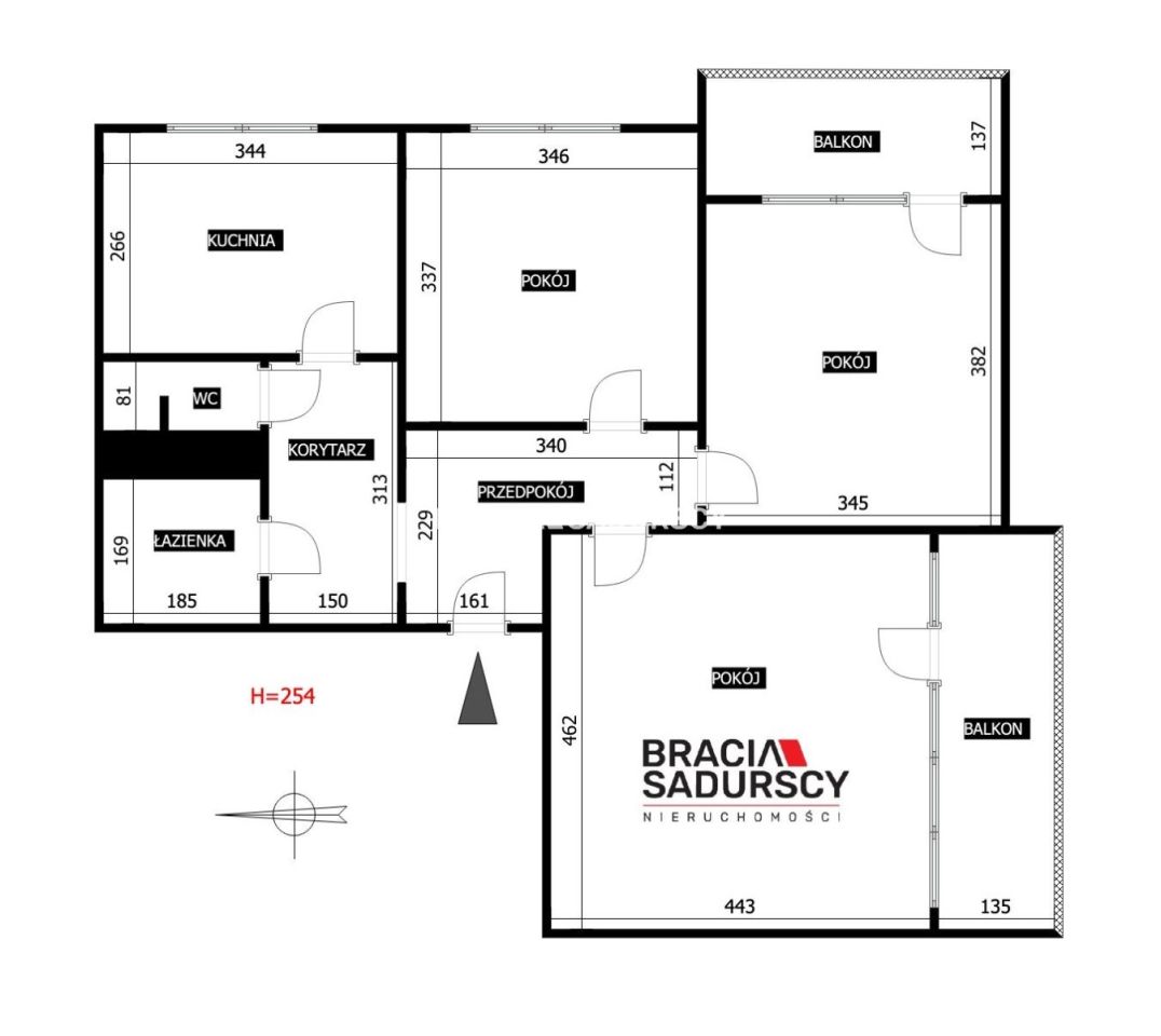 Mieszkanie 3-pokojowe Kraków Bieżanów, ul. Aleksandry. Zdjęcie 23