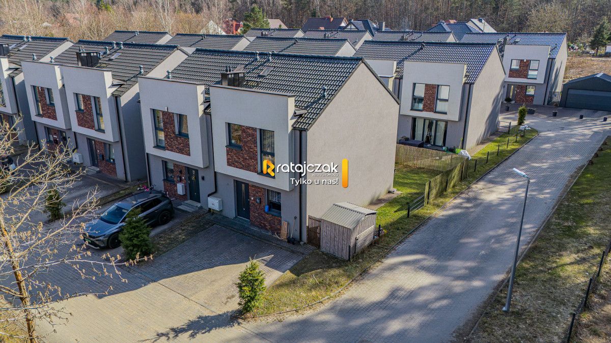 bliźniak, 4 pokoje Luzino, ul. Cicha. Zdjęcie 1