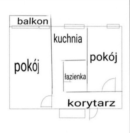 Mieszkanie 2-pokojowe Łódź Dąbrowa, ul. Zofii Nałkowskiej. Zdjęcie 2