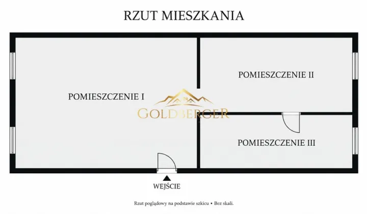 Mieszkanie 2-pokojowe Poznań Dębiec, ul. Sosnowa