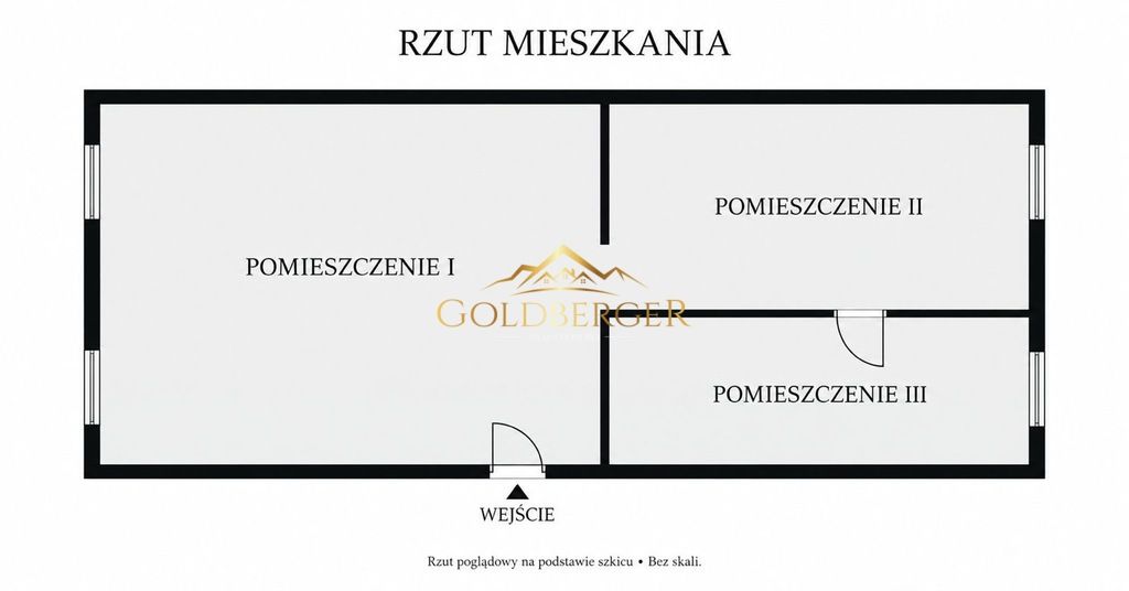 Mieszkanie 2-pokojowe Poznań Dębiec, ul. Sosnowa. Zdjęcie 1