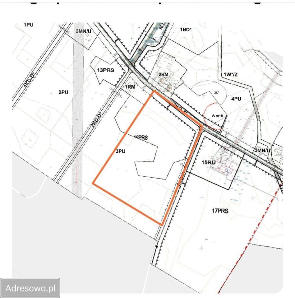 Działka inwestycyjna Dąbrówka. Zdjęcie 4