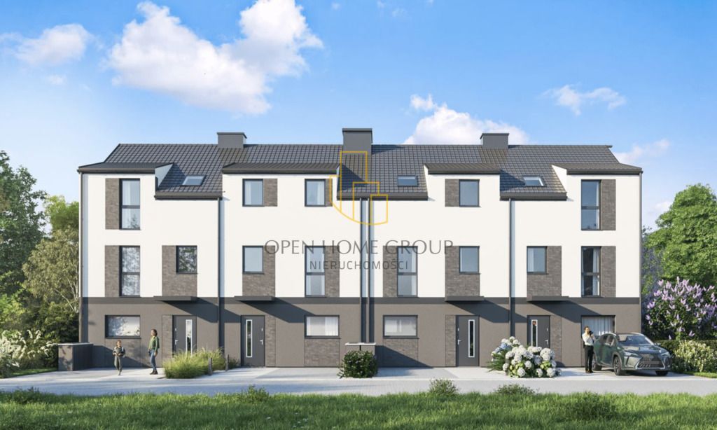 dom szeregowy, 5 pokoi Wrocław Jagodno. Zdjęcie 2