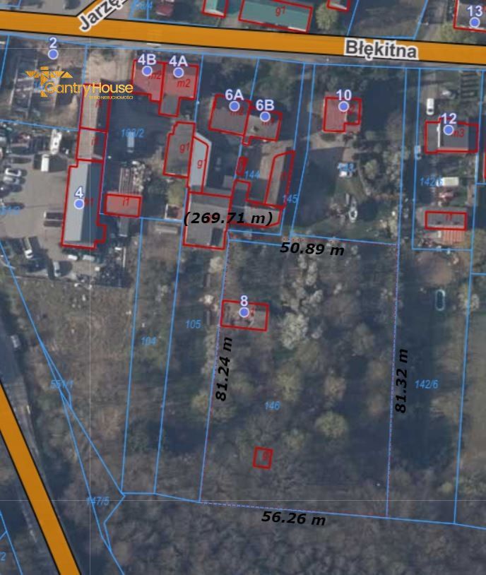 Działka inwestycyjna Włynkówko, ul. Błękitna. Zdjęcie 2