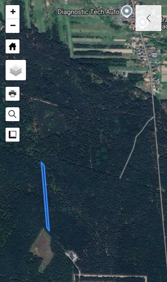 Działka leśna Suków Podmarzysz. Zdjęcie 8