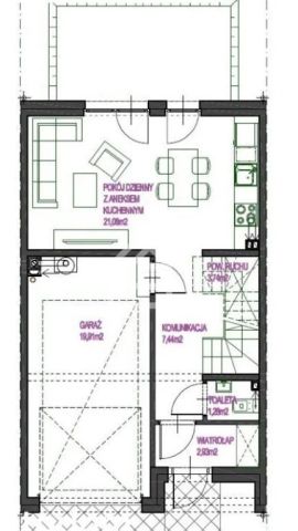 dom szeregowy, 4 pokoje Sułków. Zdjęcie 21