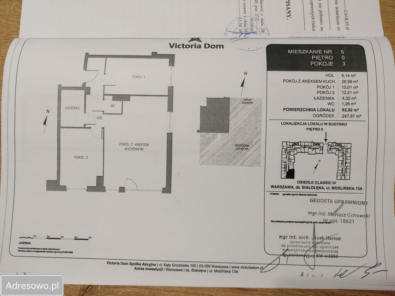Mieszkanie 3-pokojowe Warszawa Białołęka, ul. Modlińska. Zdjęcie 11