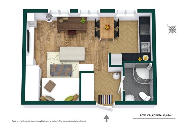 Mieszkanie 1-pokojowe Warszawa Praga-Północ, ul. Józefa Szanajcy. Zdjęcie 5