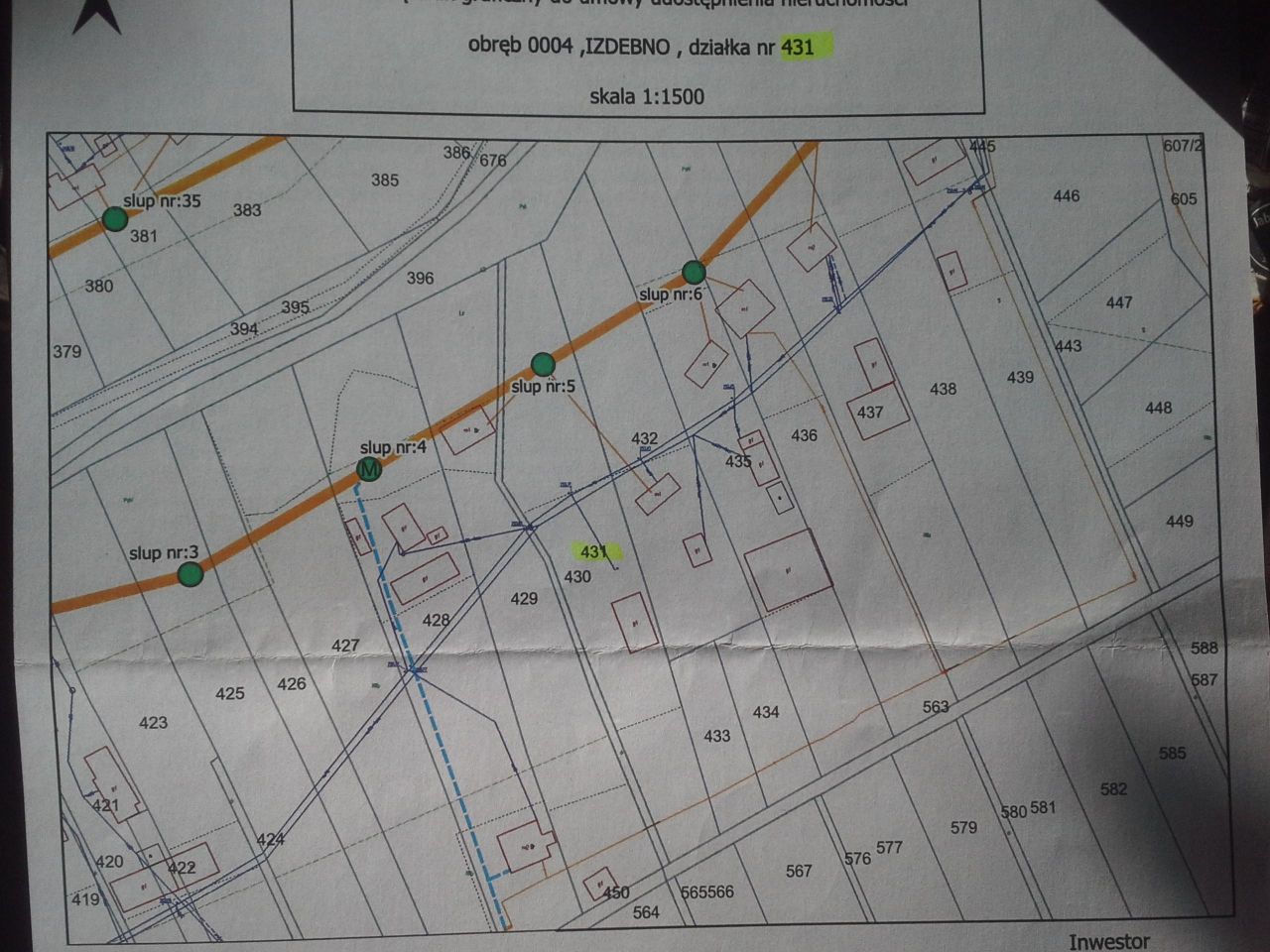 Działka siedliskowa Izdebno. Zdjęcie 2