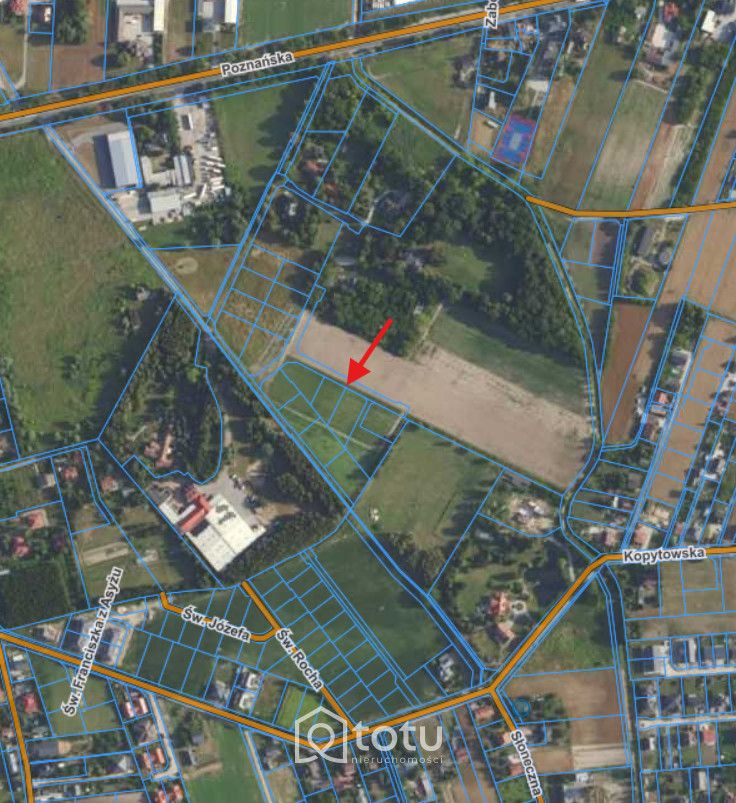 Działka budowlana Święcice, ul. Słoneczna