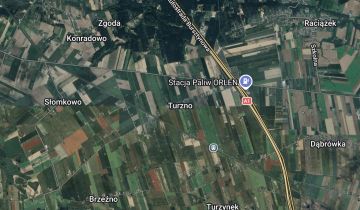 Działka rolna Turzno