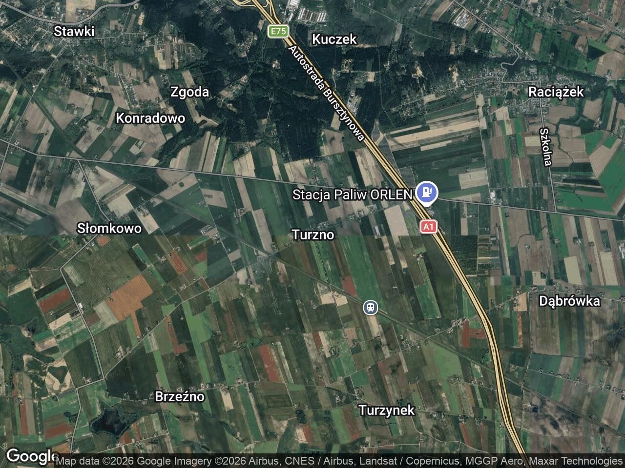 Działka rolna Turzno