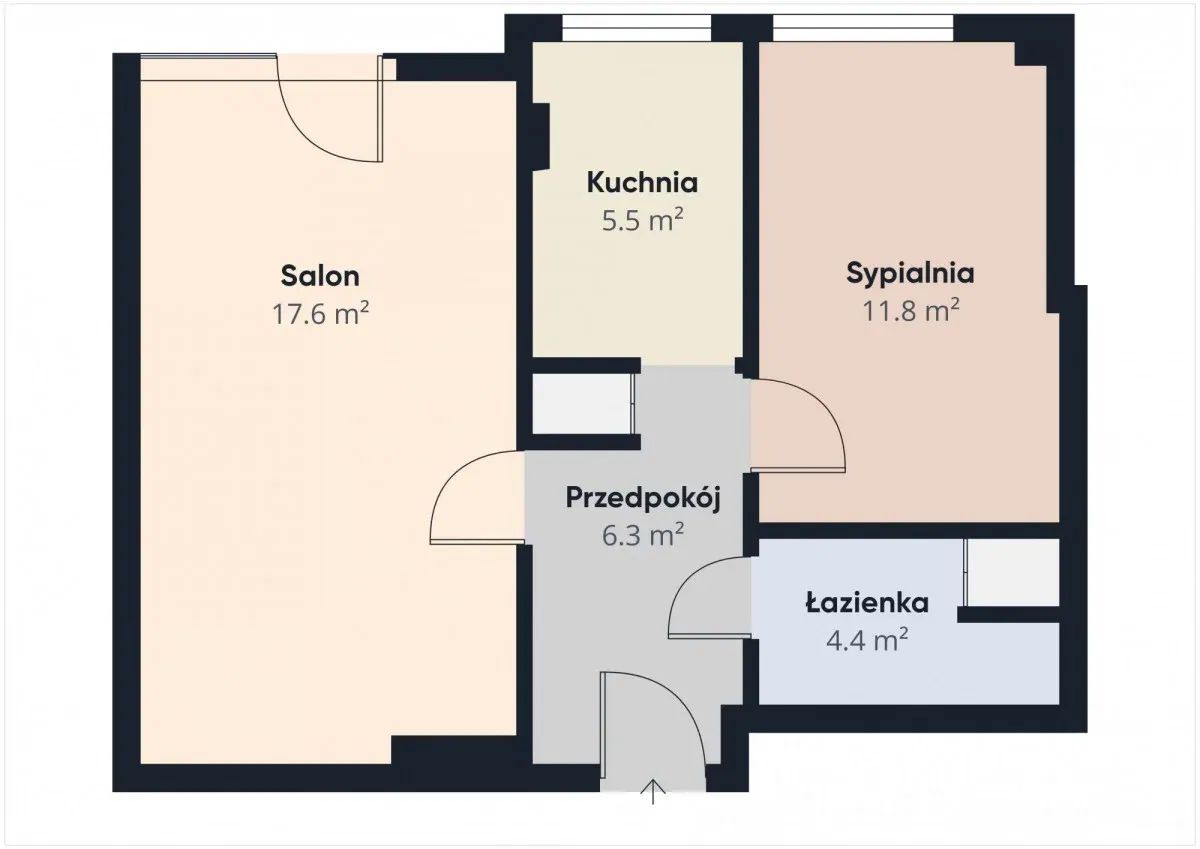 Mieszkanie 2-pokojowe Warszawa Mokotów, ul. Jana Sebastiana Bacha. Zdjęcie 9