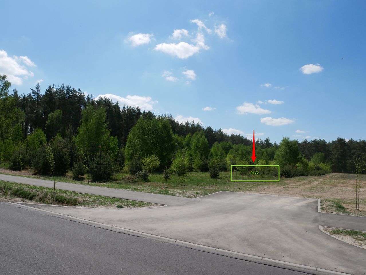 Działka budowlana Adamowo. Zdjęcie 6