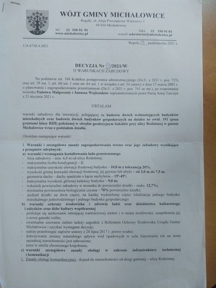 Działka inna Sokołów, ul. Rodzinna. Zdjęcie 6