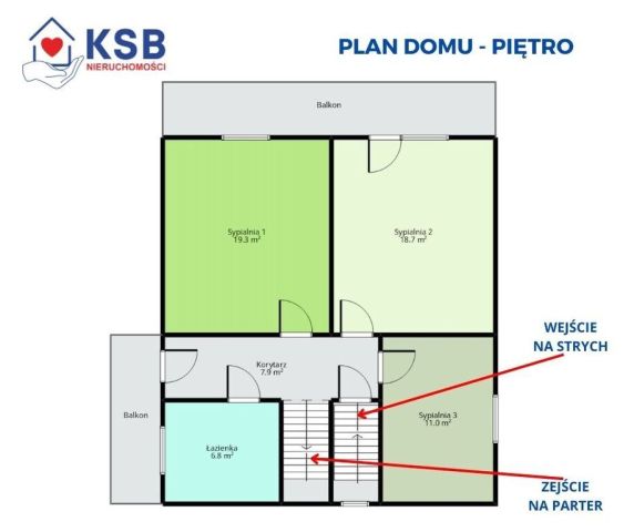 dom wolnostojący, 4 pokoje Szewna, ul. Zakanale. Zdjęcie 20