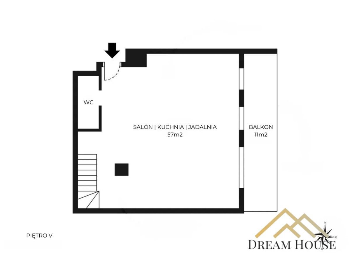 Mieszkanie 4-pokojowe Gdańsk Śródmieście, ul. Angielska Grobla. Zdjęcie 11