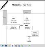 Mieszkanie 2-pokojowe Skwierzyna, ul. marsz. Piłsudskiego. Zdjęcie 1