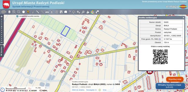 Działka rolno-budowlana Radzyń Podlaski Kąty, ul. Truskawkowa. Zdjęcie 9