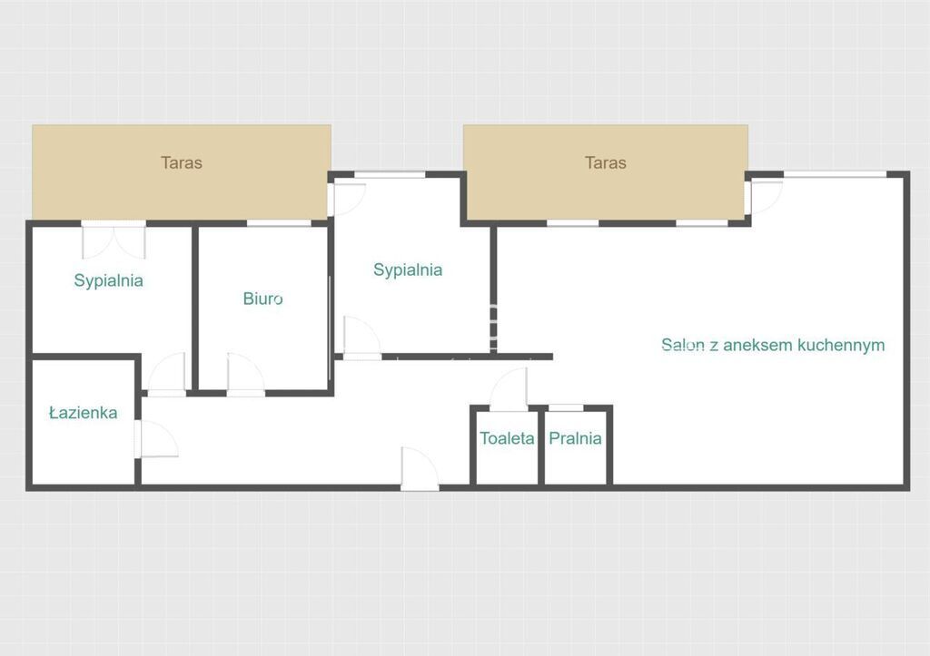 Mieszkanie 4-pokojowe Łódź Julianów, ul. gen. Józefa Bema. Zdjęcie 18