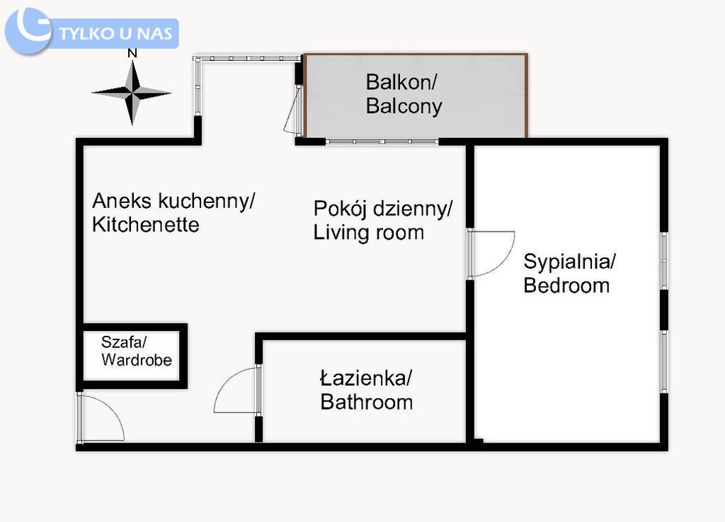 Mieszkanie 2-pokojowe Kraków Bronowice, ul. Józefa Chełmońskiego. Zdjęcie 13