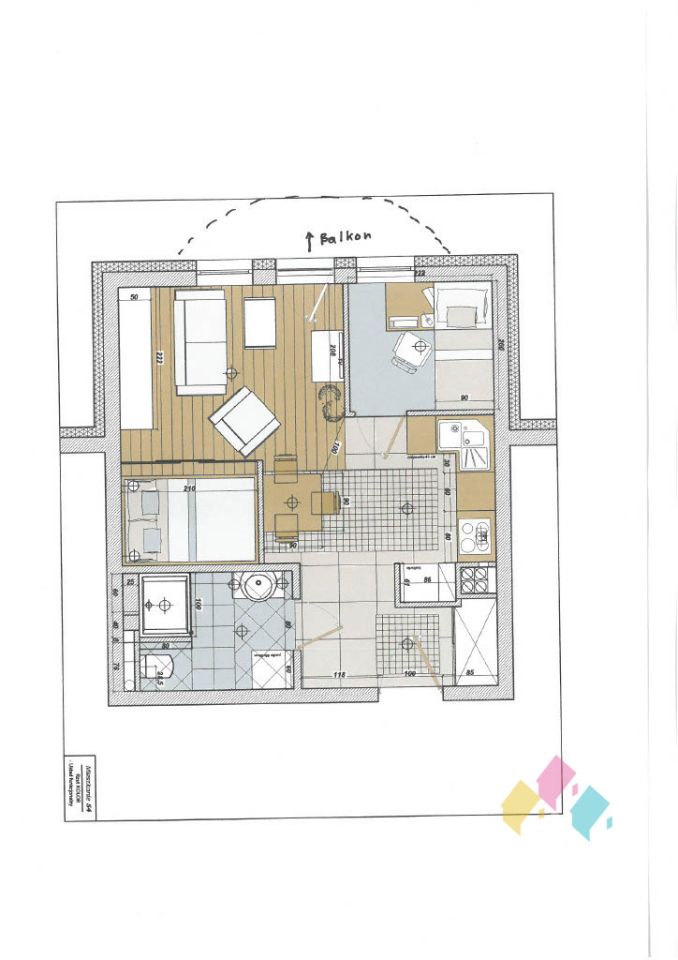 Mieszkanie 2-pokojowe Olsztyn Jaroty, pl. Plac Księdza Jerzego Popiełuszki. Zdjęcie 9