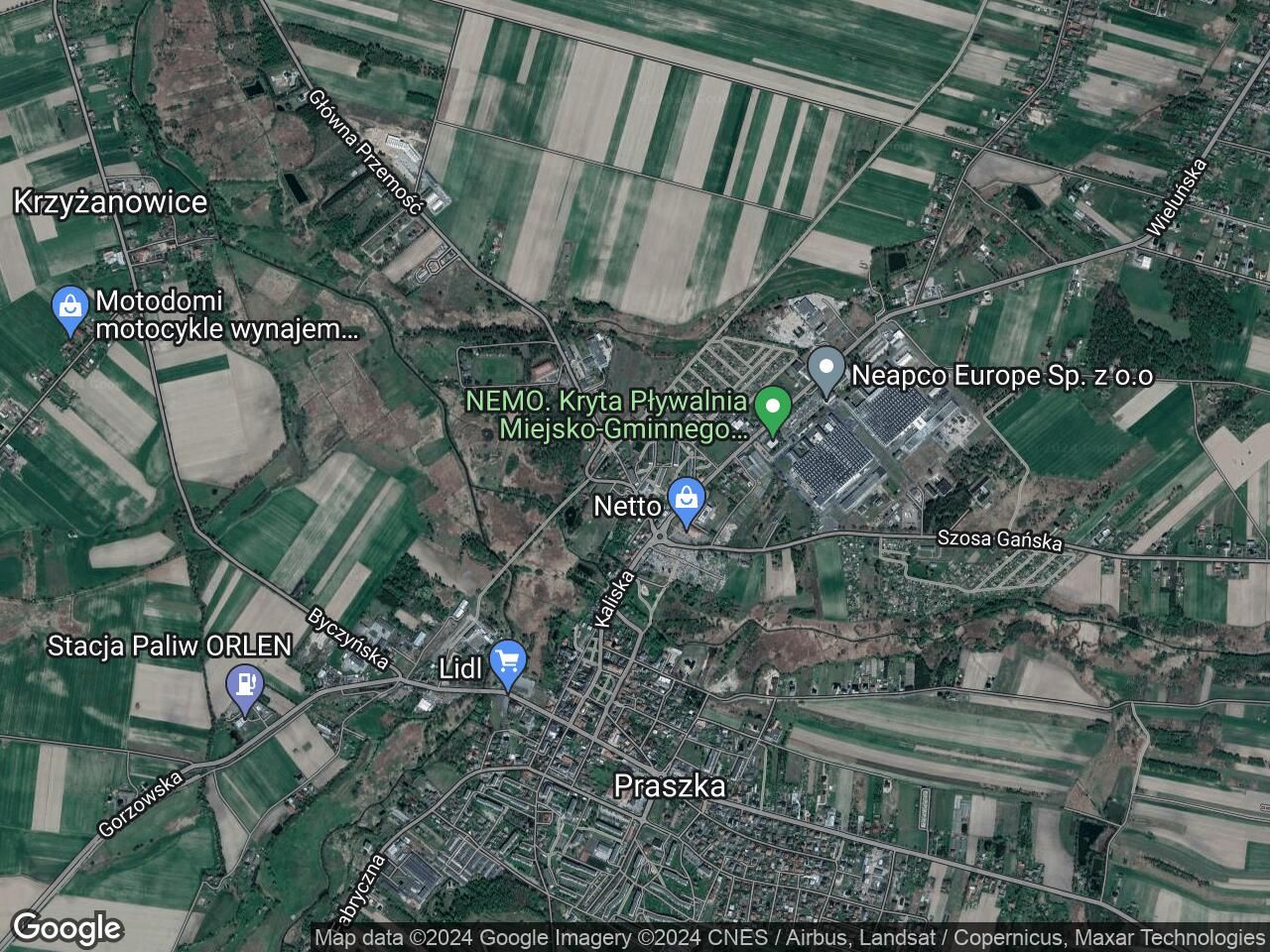 Działka rod Praszka, ul. Kopernika