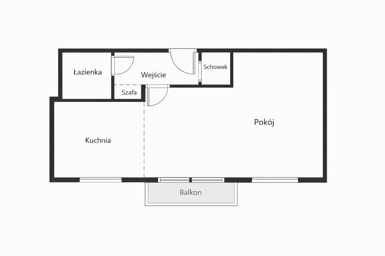 Mieszkanie 1-pokojowe Łódź Śródmieście, ul. Pomorska. Zdjęcie 19