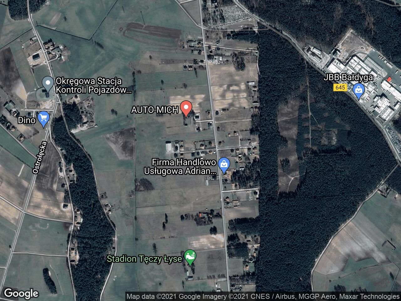 Działka budowlana Łyse, ul. Świerkowa