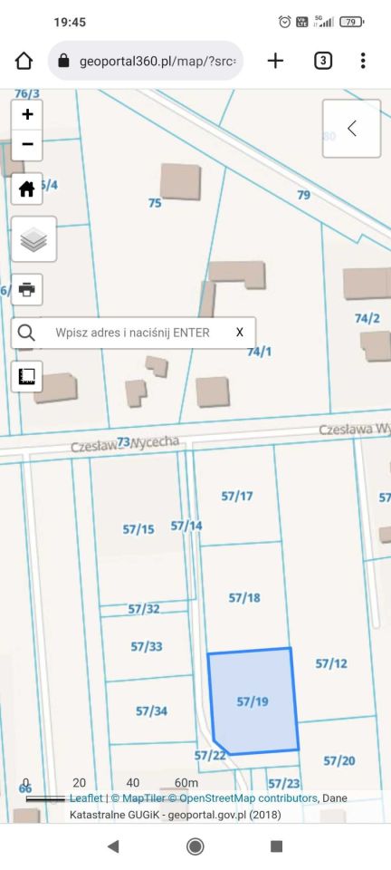 Działka budowlana Radom, ul. Czesława Wycecha. Zdjęcie 7