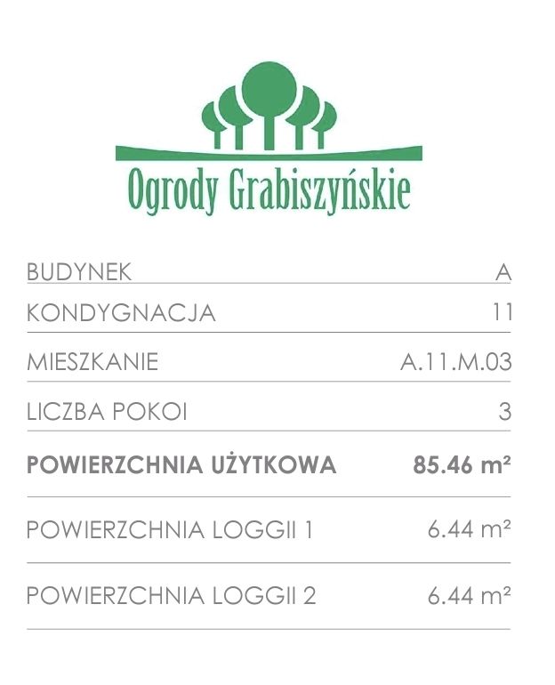 Mieszkanie 3-pokojowe Wrocław Grabiszyn, al. gen. Józefa Hallera. Zdjęcie 2