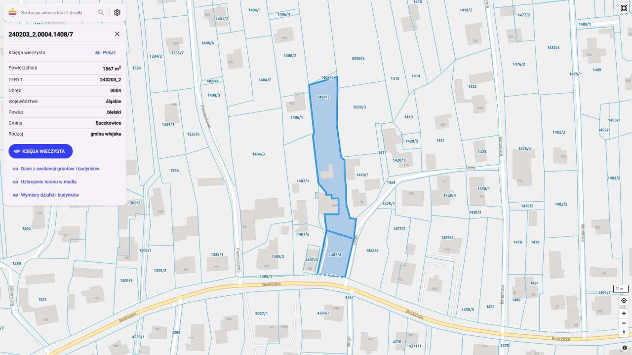 Działka budowlana Rybarzowice, ul. Beskidzka. Zdjęcie 2