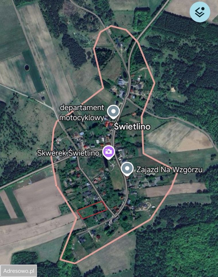 Działka budowlana Świetlino. Zdjęcie 4