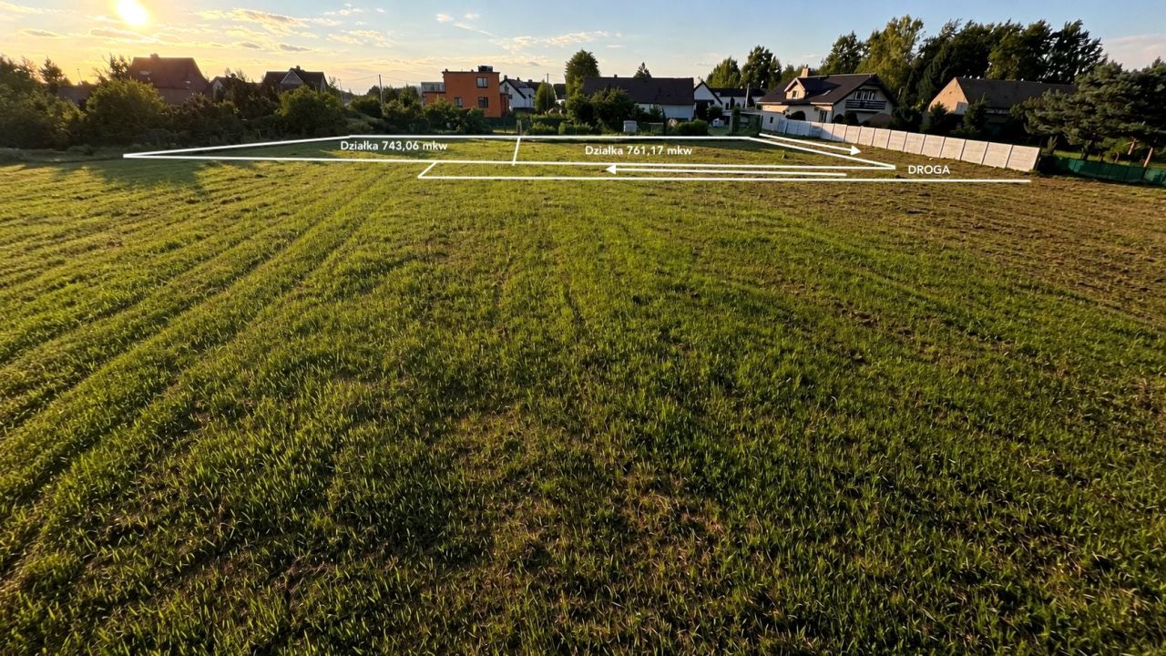 Działka budowlana Wrocław Pracze Odrzańskie, ul. Karczemna. Zdjęcie 1