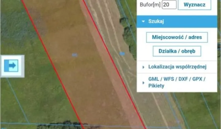 Działka rolna Składów