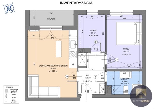 Mieszkanie 3-pokojowe Warszawa Praga-Północ, ul. Kowelska. Zdjęcie 15