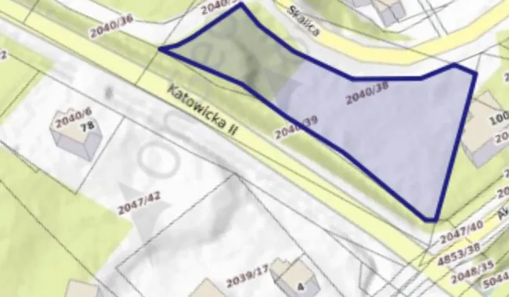 Działka inwestycyjna Ustroń Centrum, ul. 3 Maja